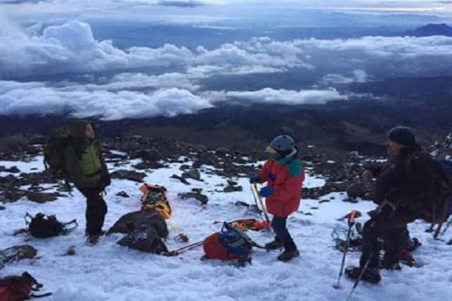 Muere otro joven alpinista al resbalar en Pico de Orizaba